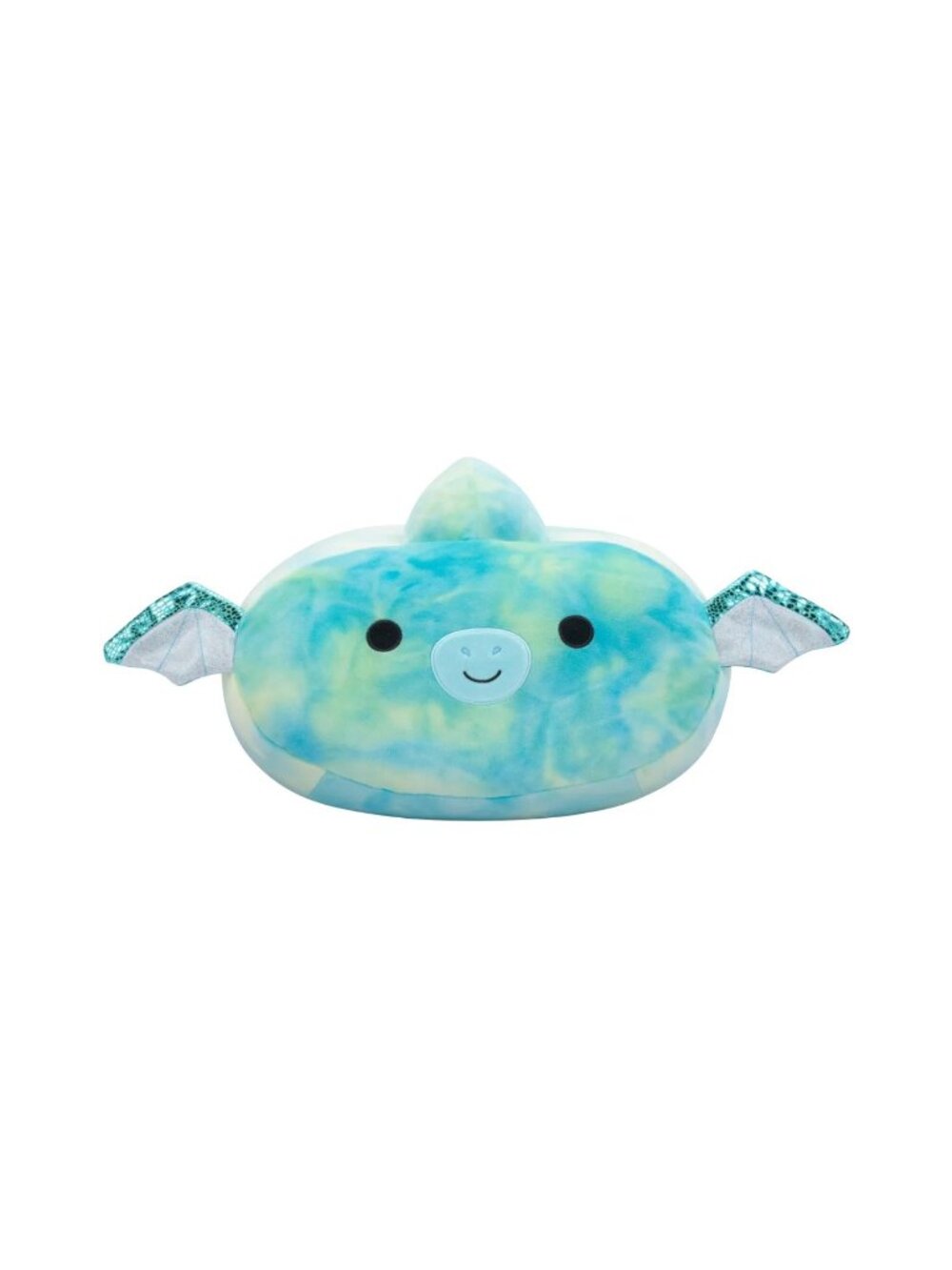 Squishmallows Stackables Reid The Dragon 14" Tie-Dye Plush Toy - Blue & Green